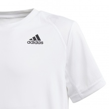 adidas Tennis-Tshirt Club 3-Streifen weiss Jungen